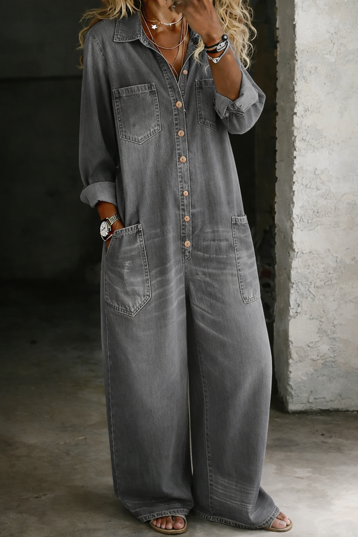Lena | Everyday Comfort Relaxed Fit Jumpsuit