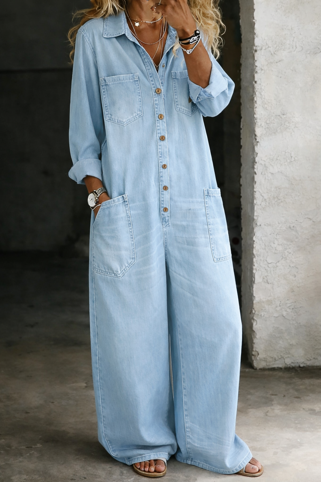 Lena | Everyday Comfort Relaxed Fit Jumpsuit