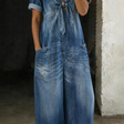 Maya | V-Neck Short Sleeve Jumpsuit