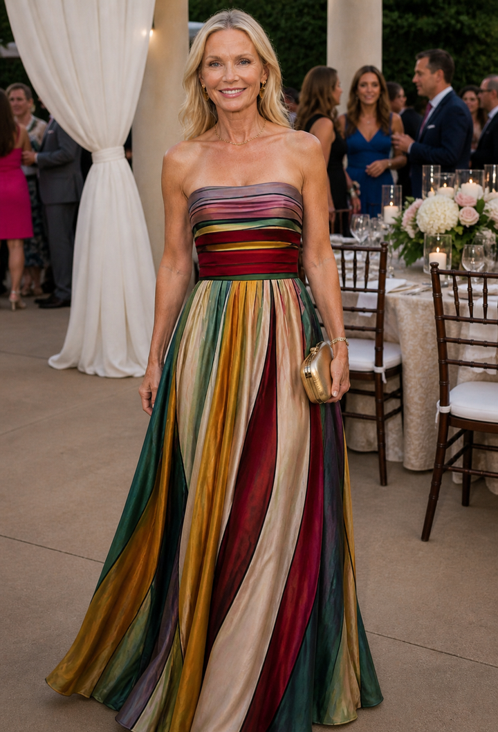 Sofia | A-Line Strapless Dress