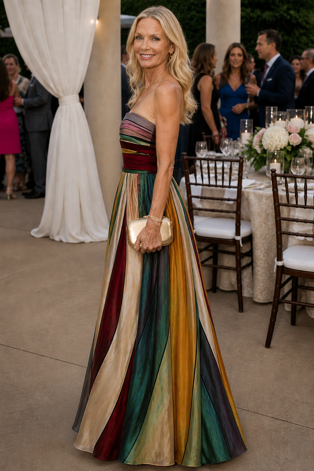 Sofia | A-Line Strapless Dress