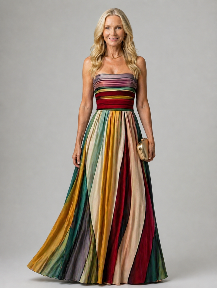 Sofia | A-Line Strapless Dress