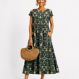 Florene | Summer Dress with Short Sleeves