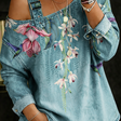 Danielle | Off-Shoulder Denim Blouse