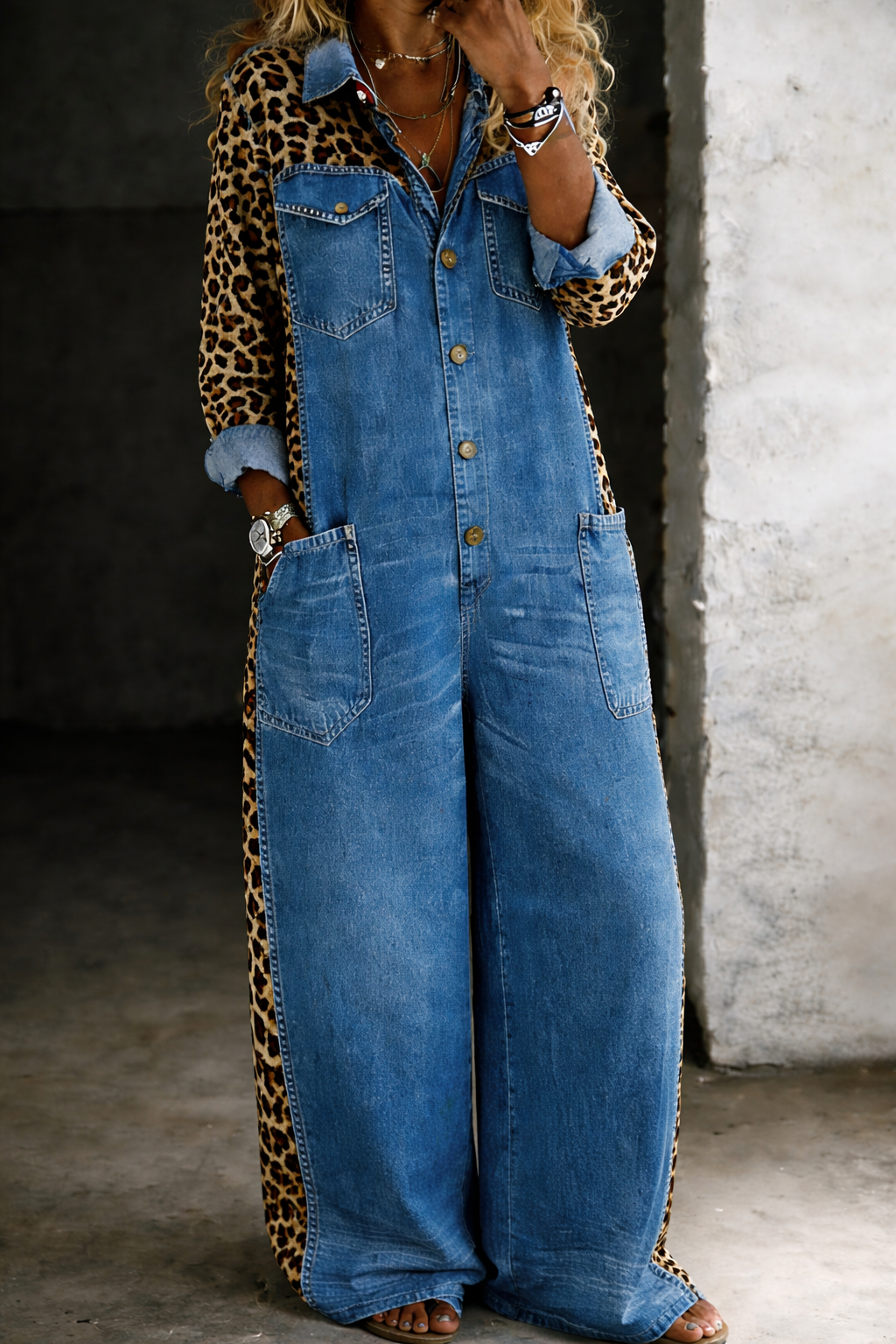 Amanda | One-Piece Jumpsuit Shirt