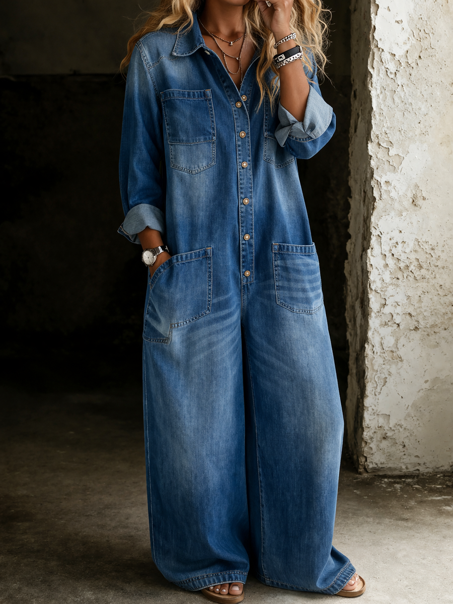 Lena | Everyday Comfort Relaxed Fit Jumpsuit