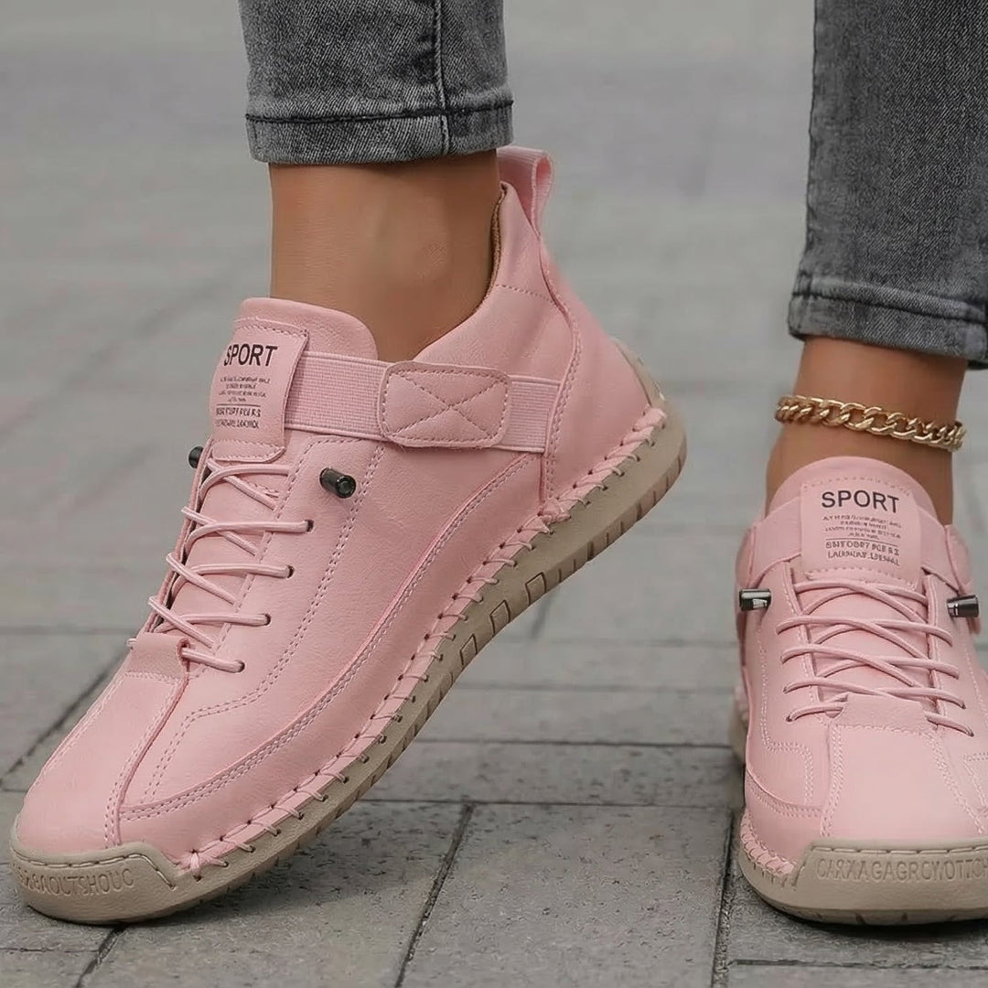 Gisela - Stylish Orthopedic Shoes with Leather-Like Finish