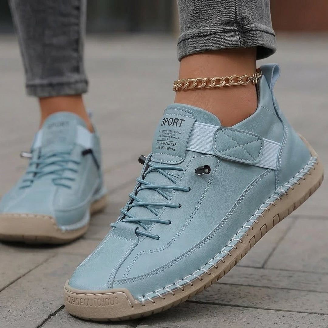 Gisela - Stylish Orthopedic Shoes with Leather-Like Finish