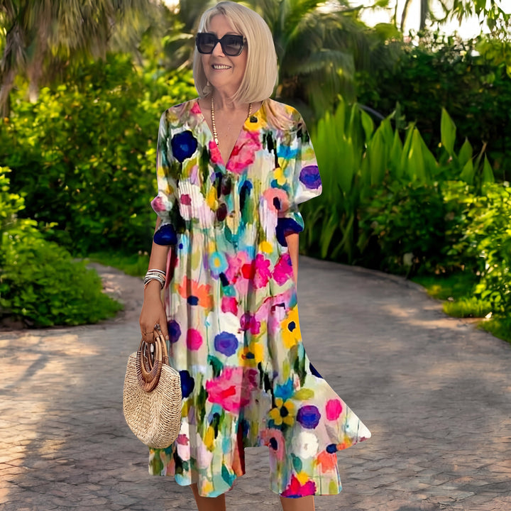 Zariah | Chic Long Bohemian Dress
