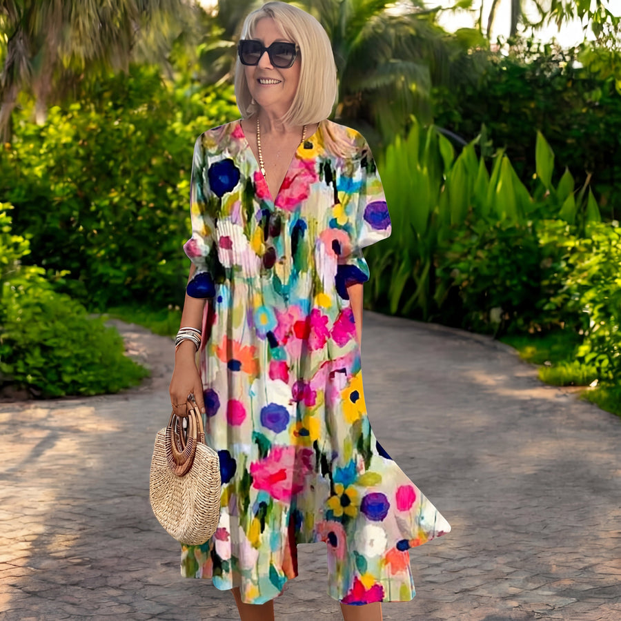Zariah | Chic Long Bohemian Dress