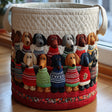 Dachshund Delight | Artisan Laundry Basket