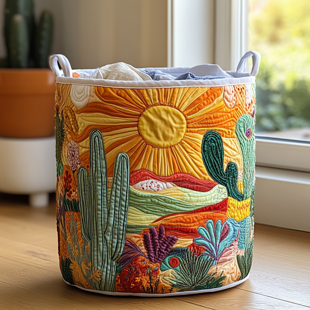 Sol Radiant | Artisan-Made Clothing Basket