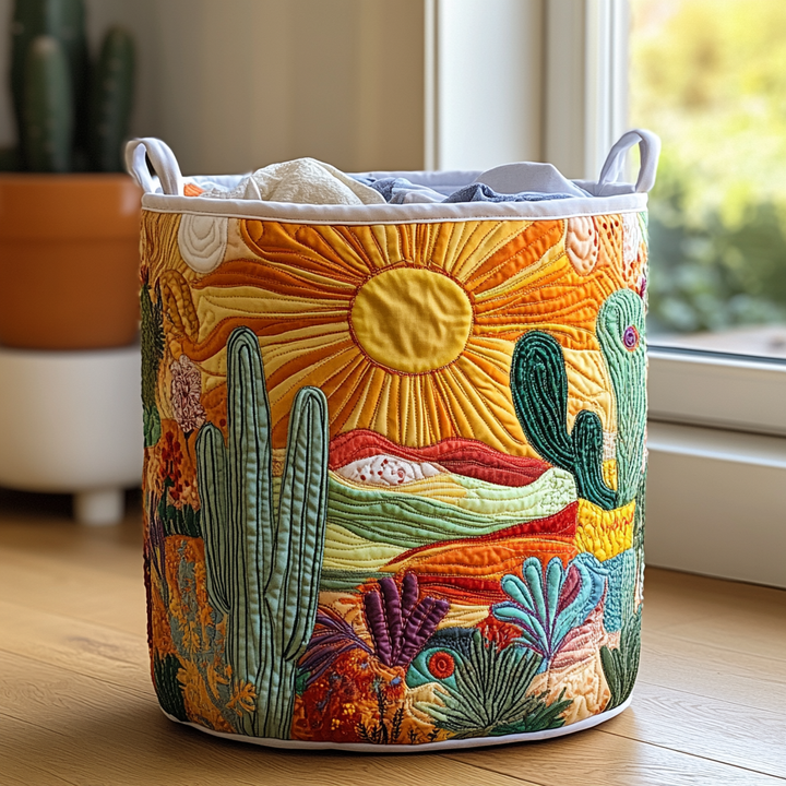 Sol Radiant | Artisan-Made Clothing Basket