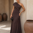 Toledo dress in brown