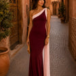 Vivian dress in Bordeaux