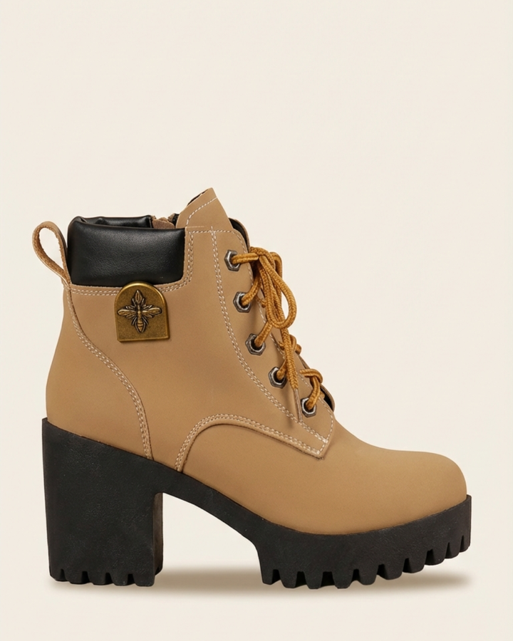 Emma | Chunky Heeled Ankle Boots