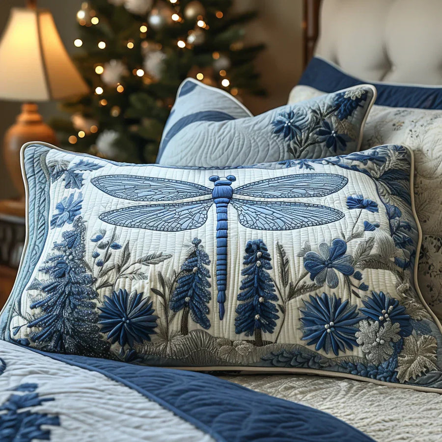 Quilted Cushion Cover - Soaring Wings
