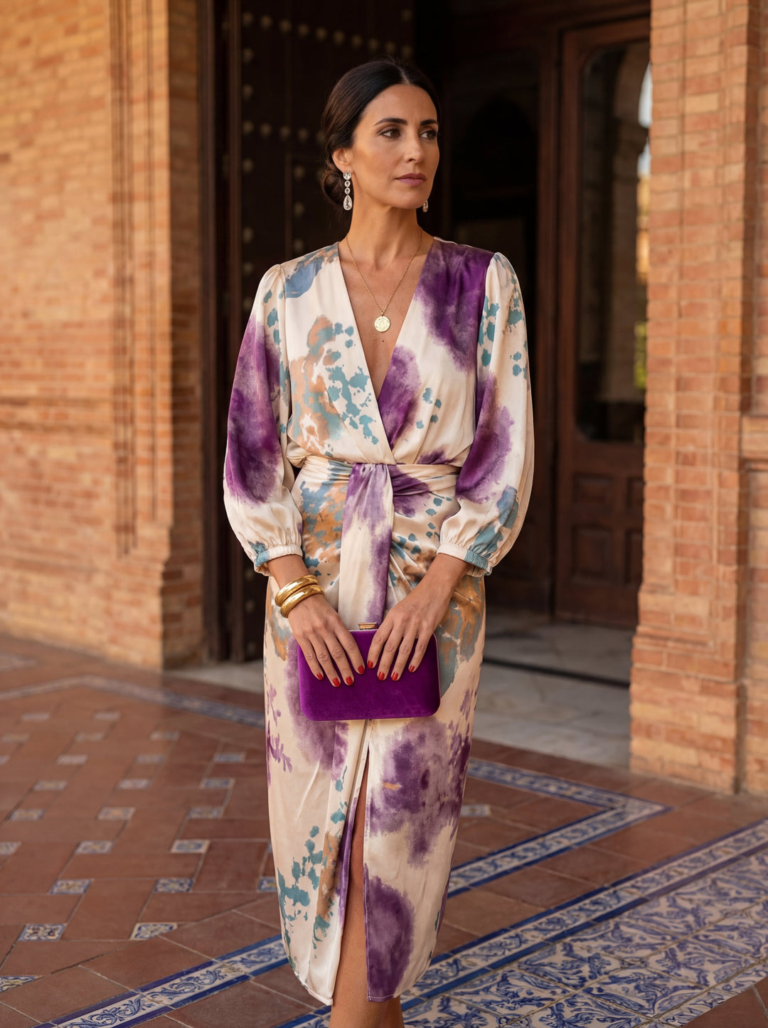 Valeria V-Neck Dress