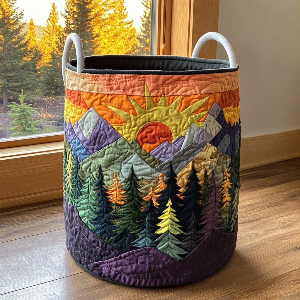 Sol Radiant | Artisan-Made Clothing Basket
