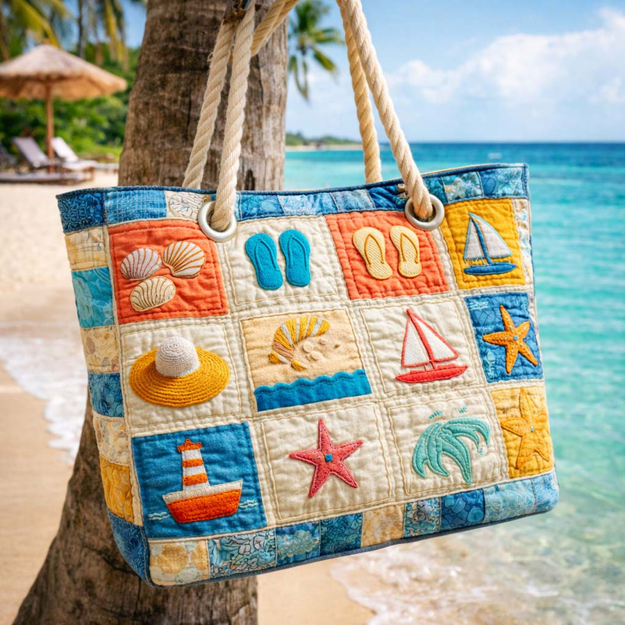 Artisan-Made Coastal Tote