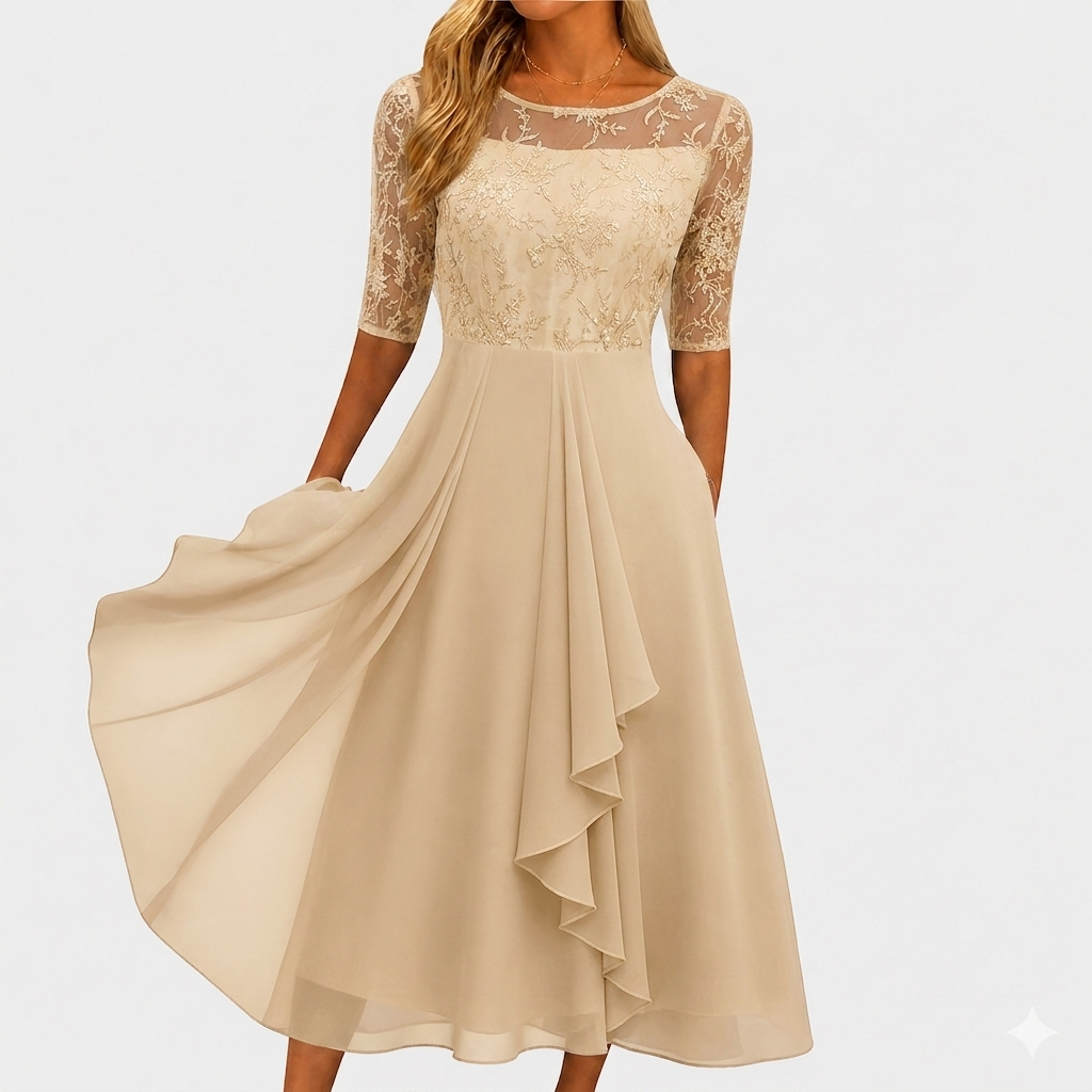 Blanca | Graceful Lace Dress