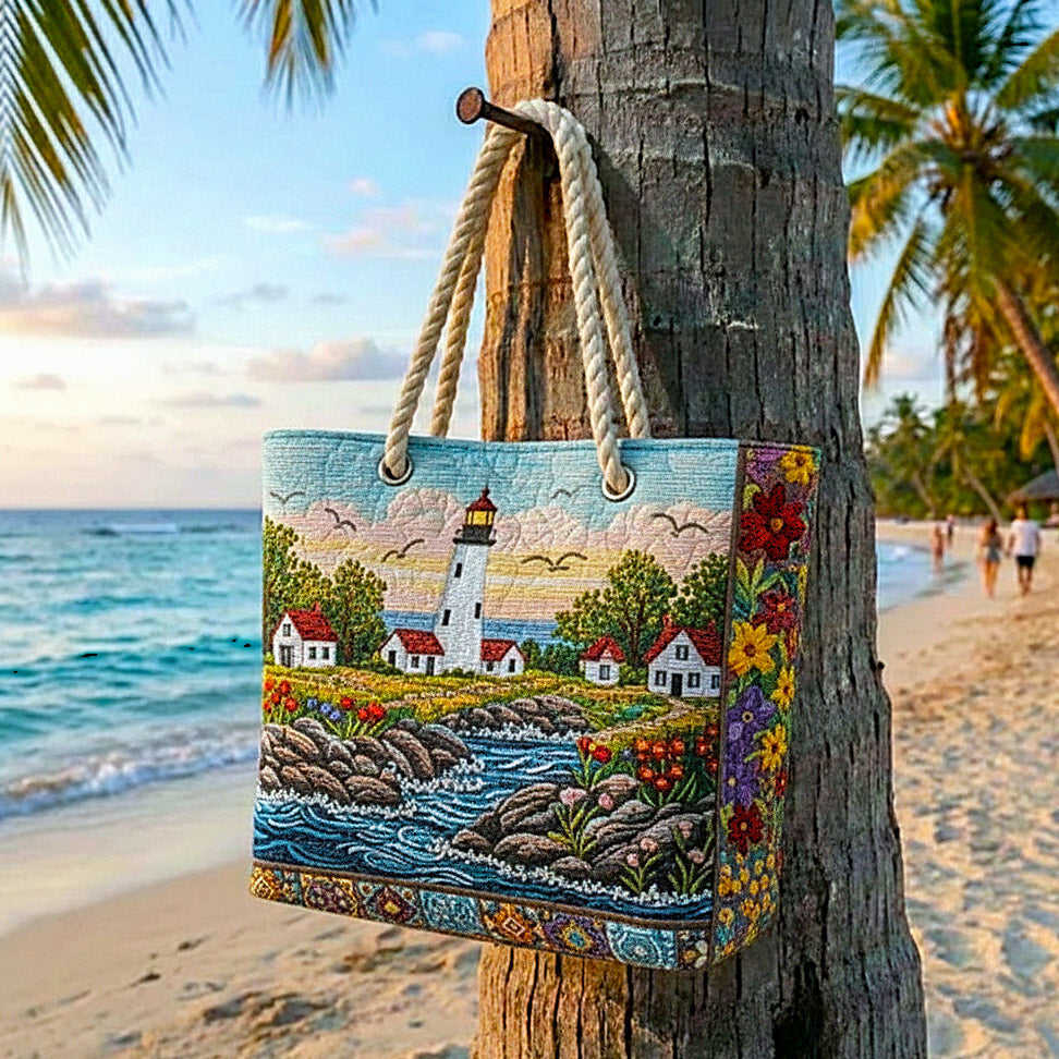 Artisan Beach Tote | Lighthouse Radiance