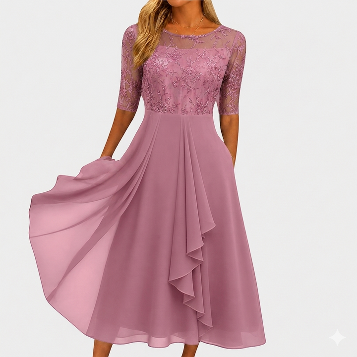 Blanca | Graceful Lace Dress
