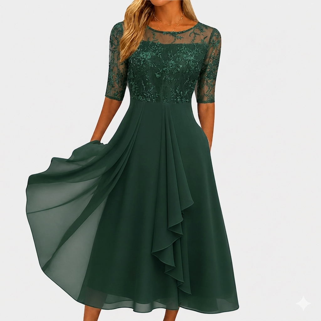 Blanca | Graceful Lace Dress