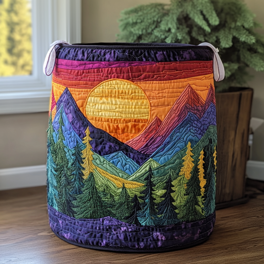 Sol Radiant | Artisan-Made Clothing Basket
