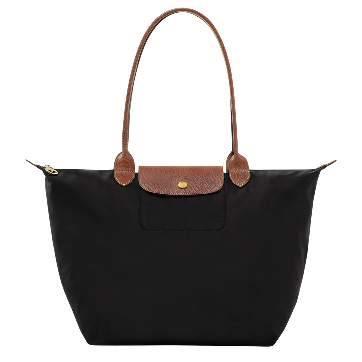Luxury Oversized Black Handbag