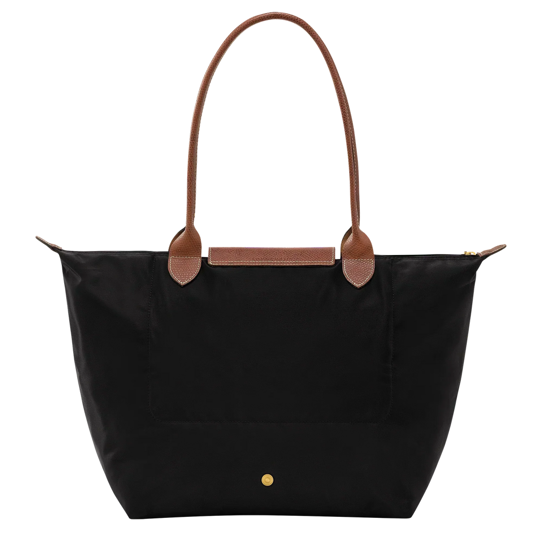 Luxury Oversized Black Handbag
