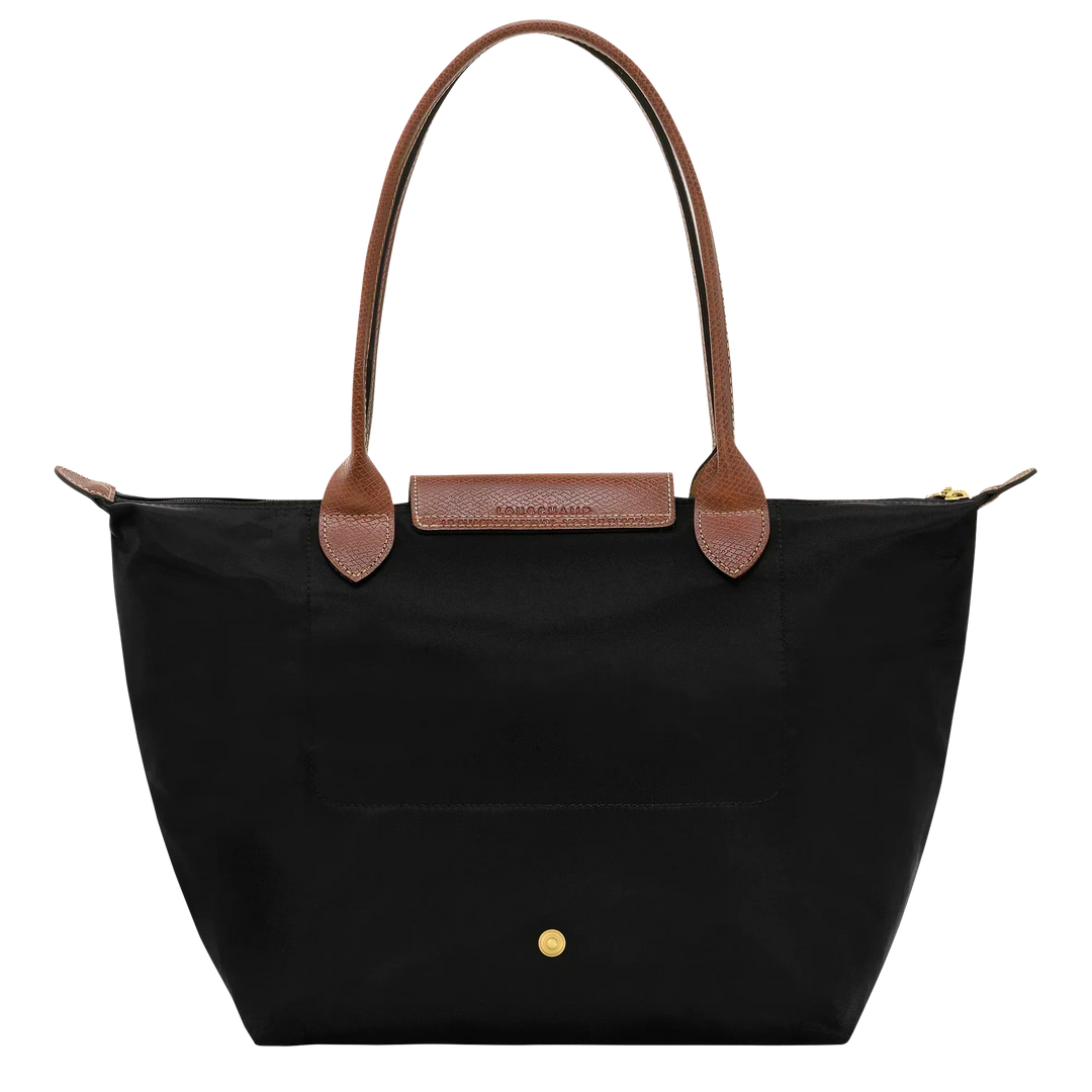 Compact Black Foldable Shopping Bag