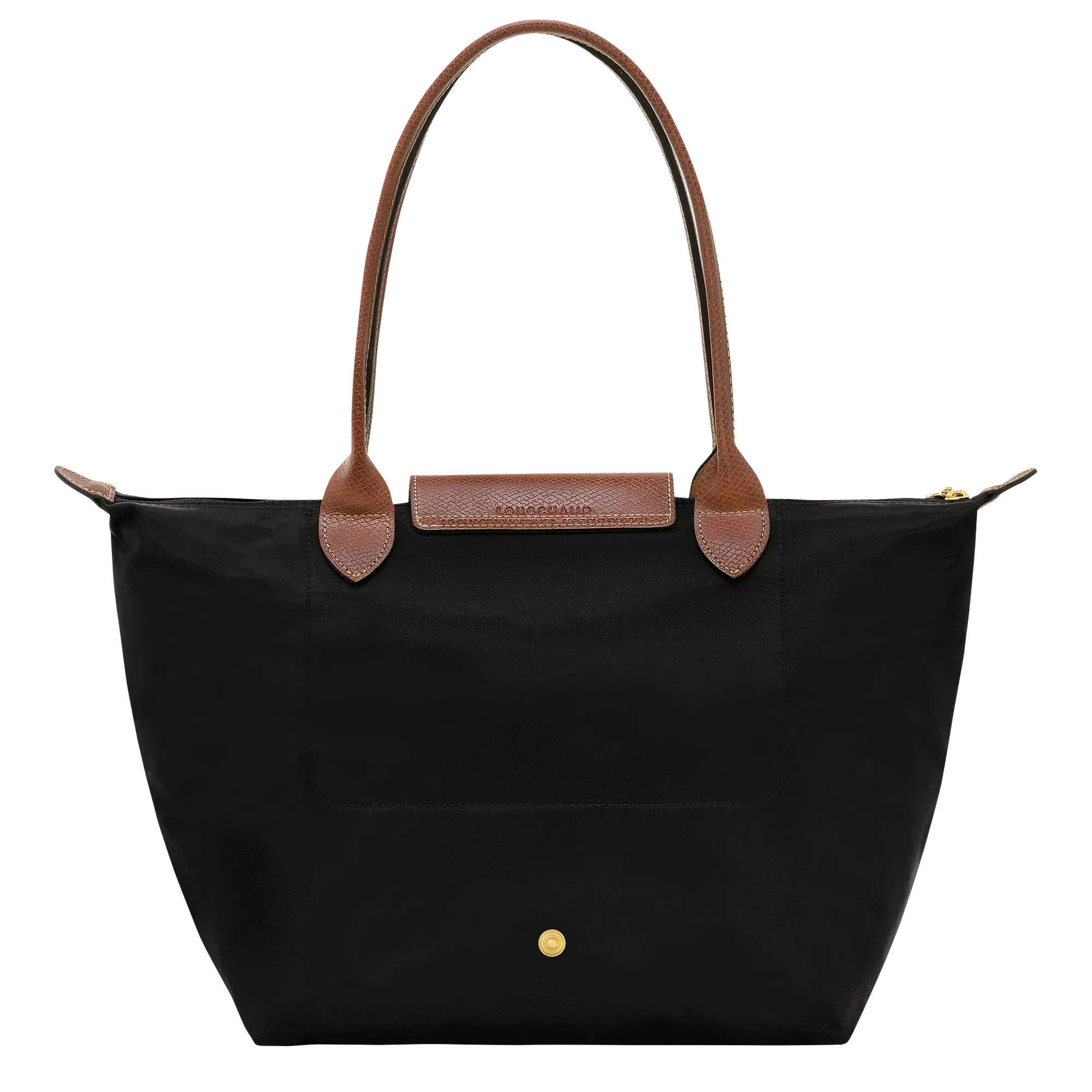 Compact Black Foldable Shopping Bag