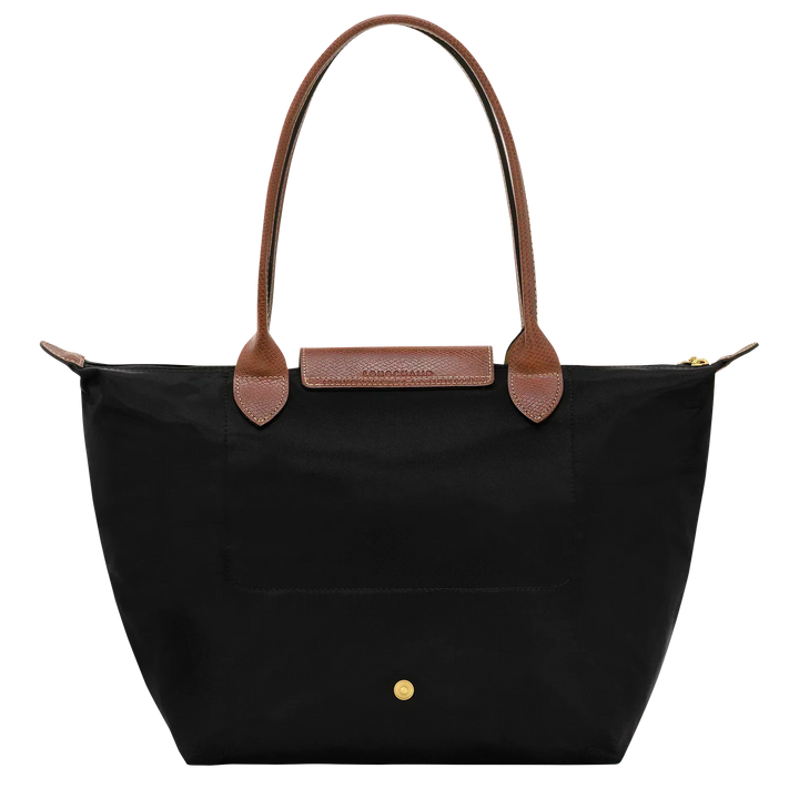 Compact Black Foldable Shopping Bag
