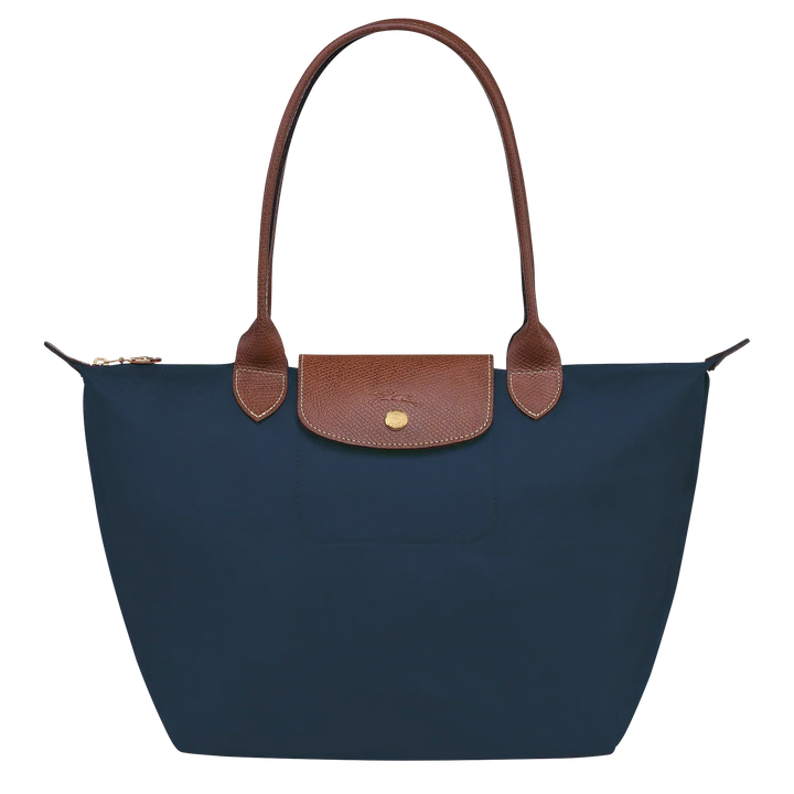 Navy Blue Foldable Shopping Bag