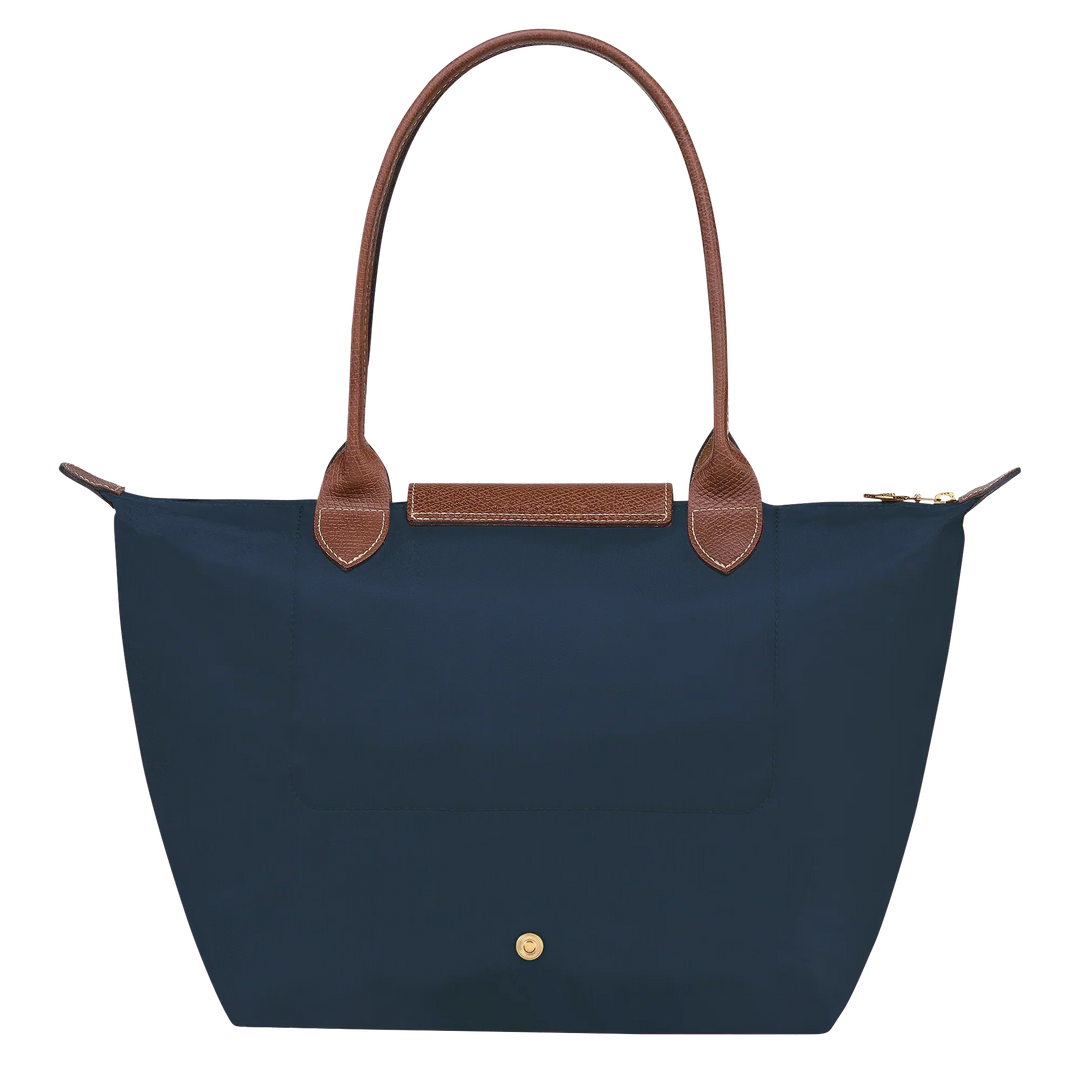 Navy Blue Foldable Shopping Bag