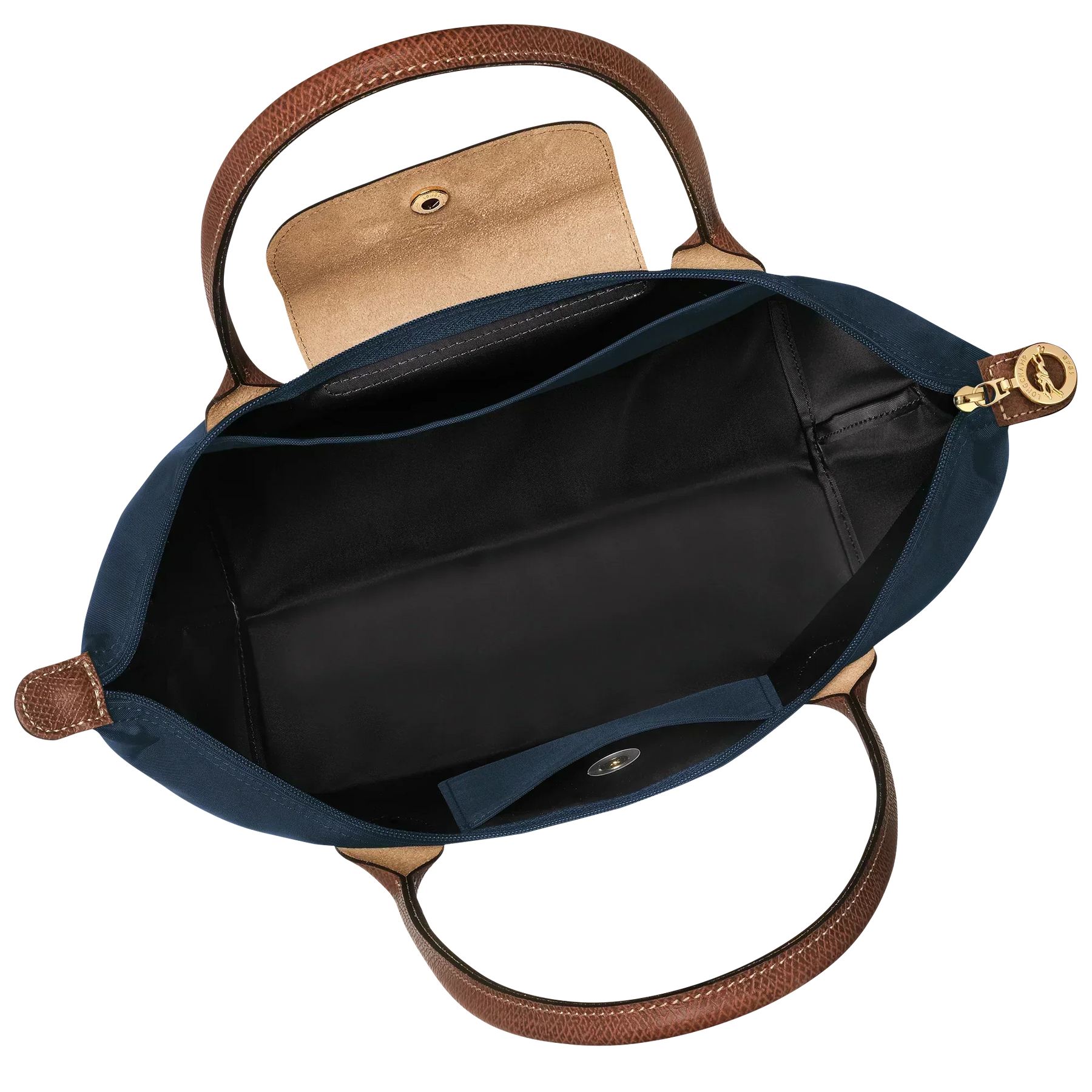 Navy Blue Foldable Shopping Bag