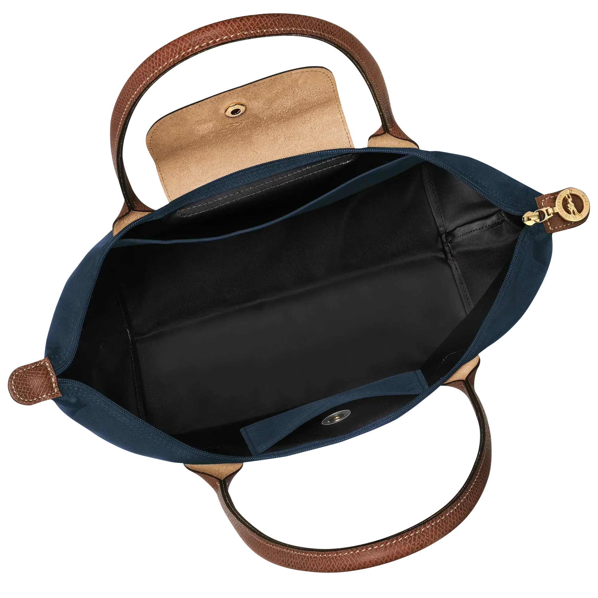 Navy Blue Foldable Shopping Bag