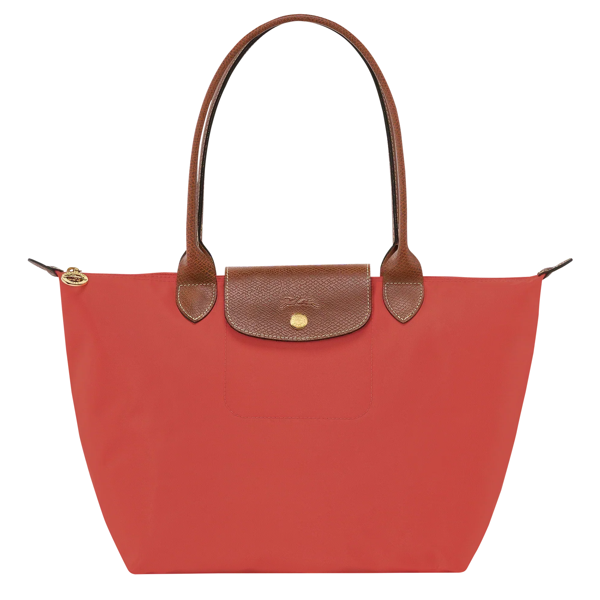 Tomato Red Foldable Shopping Bag