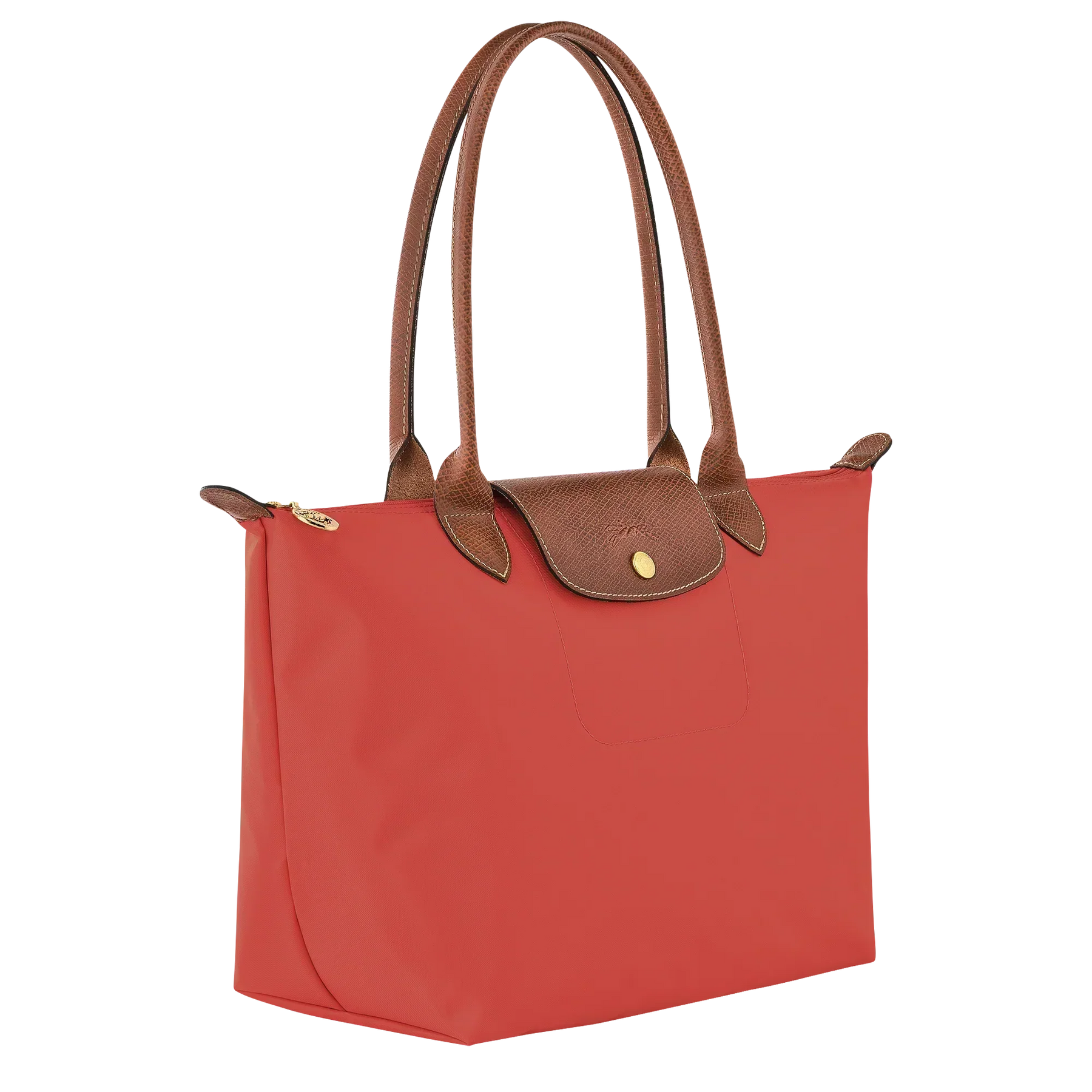 Tomato Red Foldable Shopping Bag