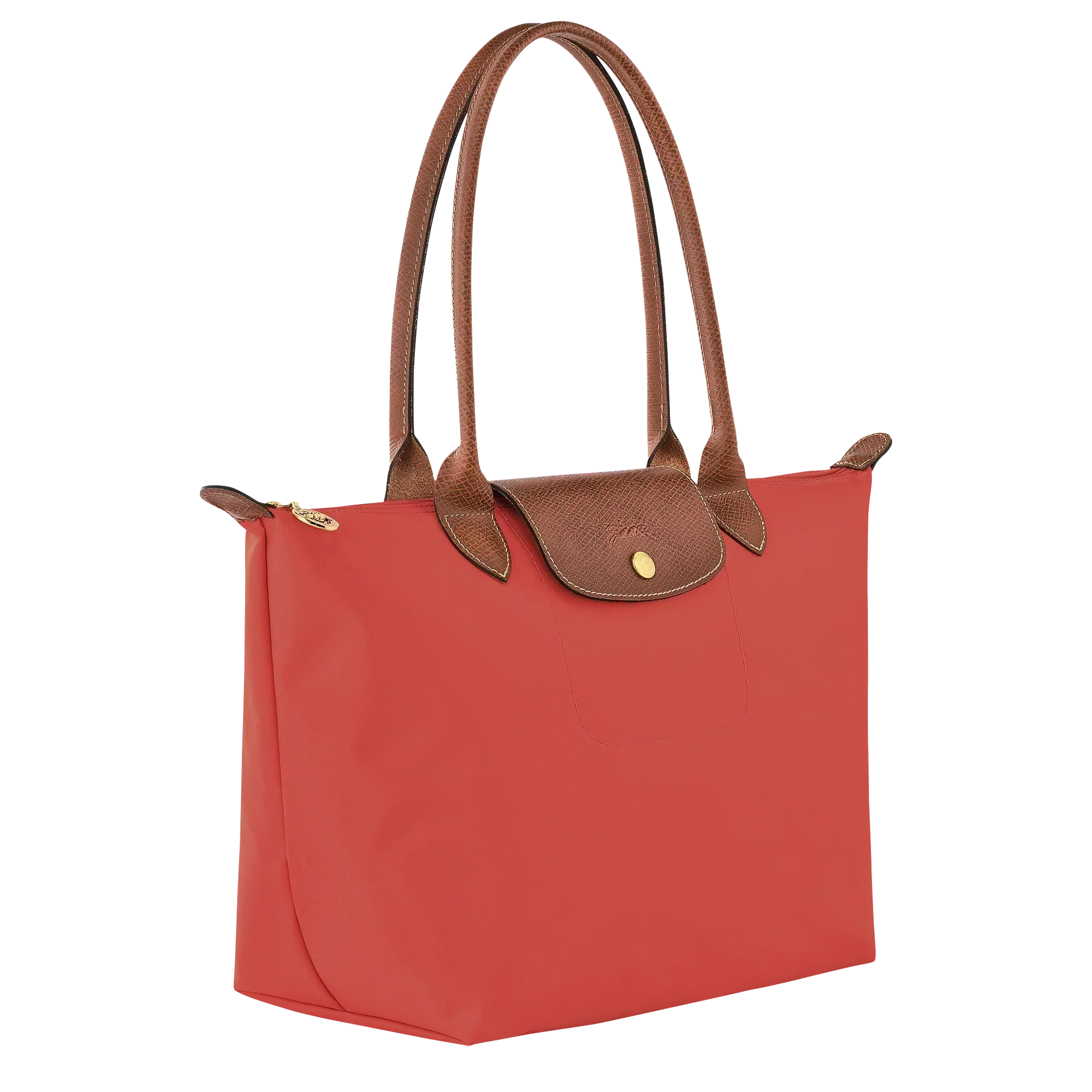 Tomato Red Foldable Shopping Bag
