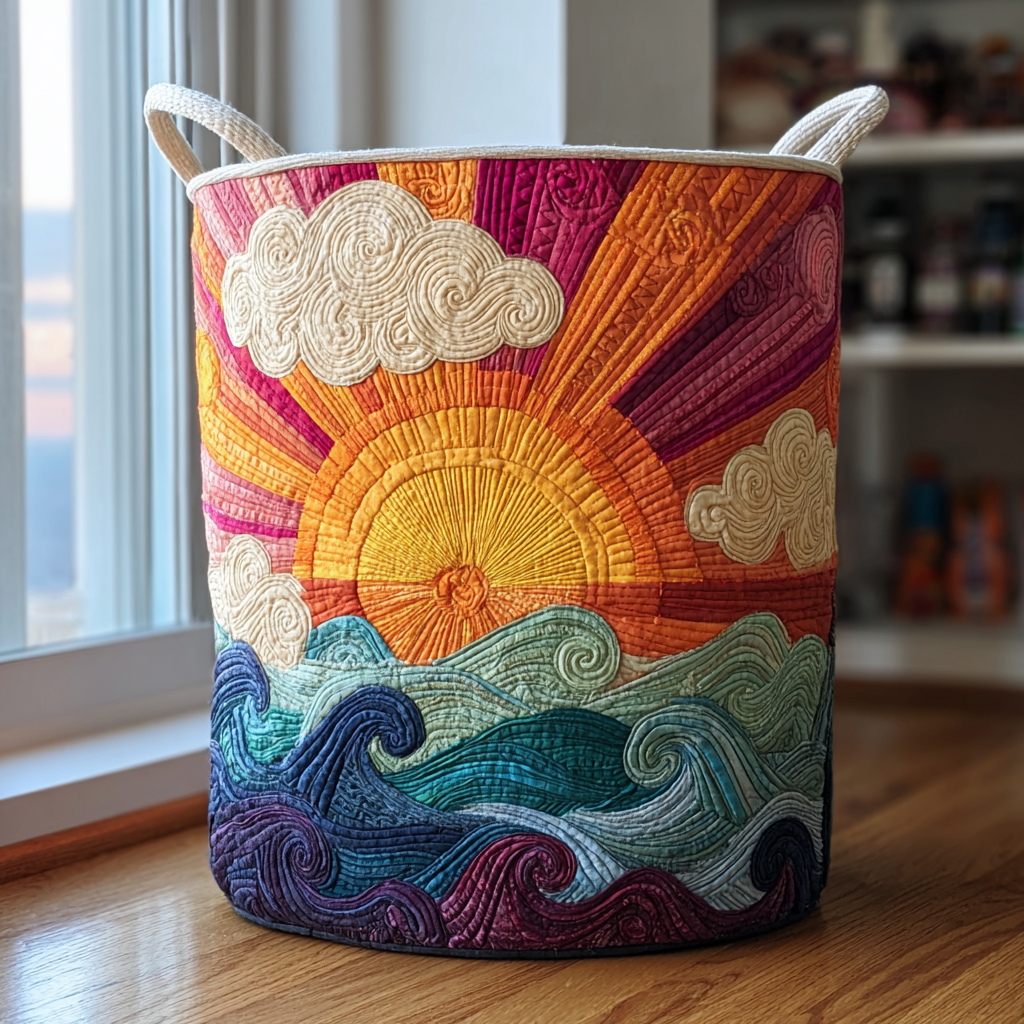 Sol Radiant | Artisan-Made Clothing Basket
