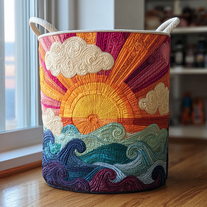 Sol Radiant | Artisan-Made Clothing Basket
