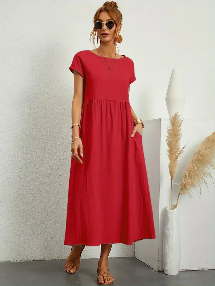 Ursina™ | Elegant Midi Dress