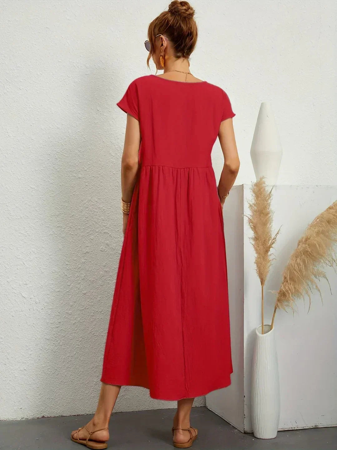 Ursina™ | Elegant Midi Dress