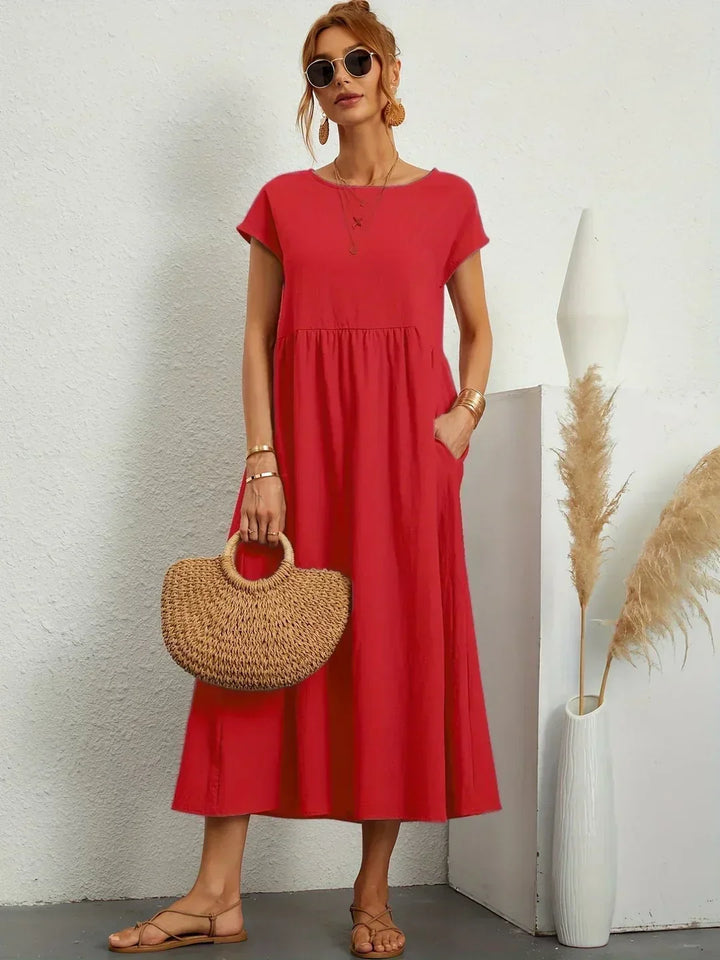 Ursina™ | Elegant Midi Dress