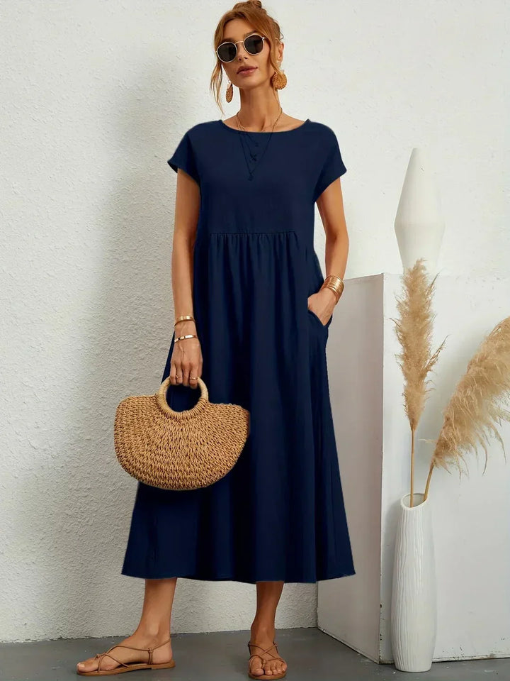 Ursina™ | Elegant Midi Dress