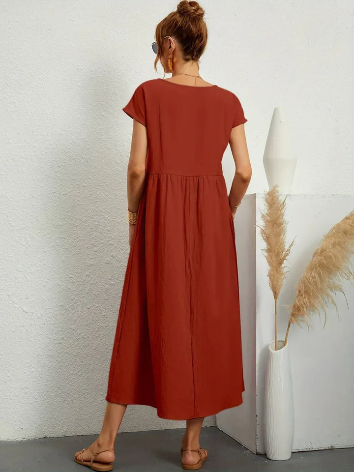 Ursina™ | Elegant Midi Dress