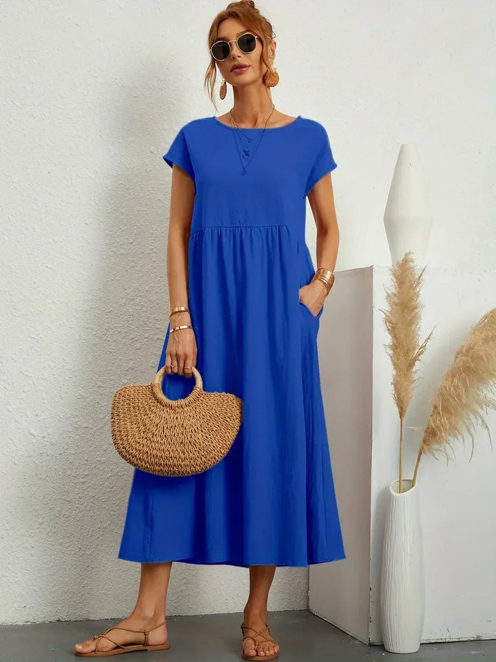 Ursina™ | Elegant Midi Dress