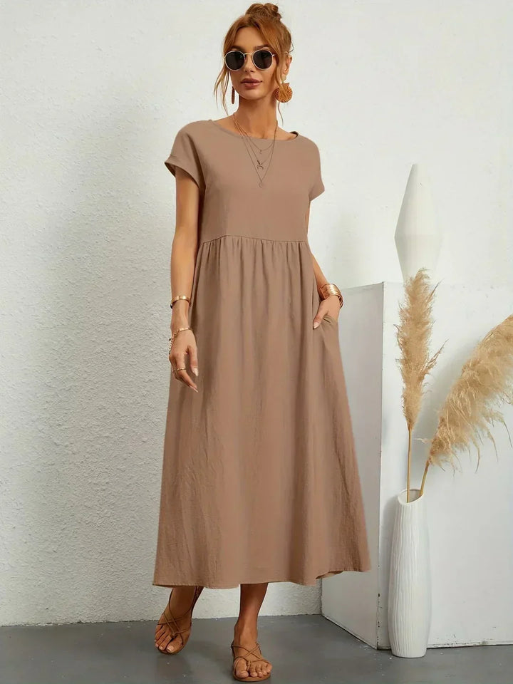 Ursina™ | Elegant Midi Dress